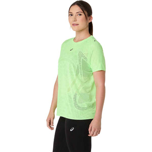 Asics Metarun SS Top Women Illuminate Green חולצת ריצה לנשים