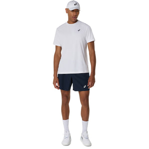 Asics Court Ss Top Man Brilliant White חולצת טניס לגברים