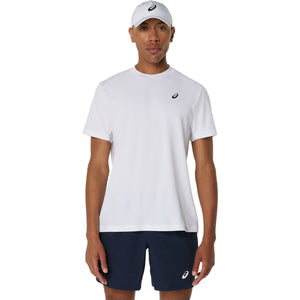 Asics Court Ss Top Man Brilliant White חולצת טניס לגברים