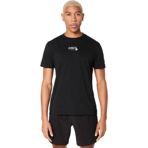 Asics Game Seasonal Graphic Tee Man Performance Black חולצת אסיקס לגברים