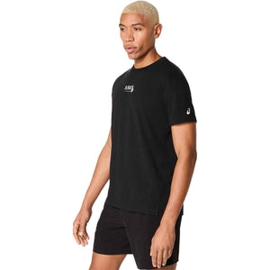 Asics Game Seasonal Graphic Tee Man Performance Black חולצת אסיקס לגברים