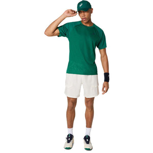 Asics Match 7In Short Man Cream מכנסי טניס לגברים