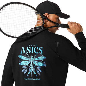 Asics Match Capsule Jacket Man Performance Black ג'קט טניס לגברים