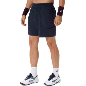 Asics Match Laser Cut 7In Short Men Midnight מכנסי טניס לגברים