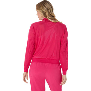 Asics Women Match Jacket Woman Bright Rose ג'קט טניס ורוד לנשים