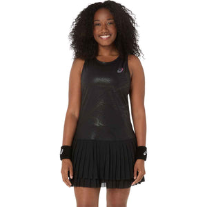 Asics Match Capsule Dress Woman Performance Black חצאית טניס לנשים