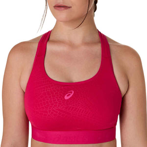Asics Bra Woman Bright Rose חזיית טניס אסיקס לנשים