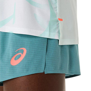 Asics Light Knit Singlet Men Soothing Sea גופיית ריצה לגברים