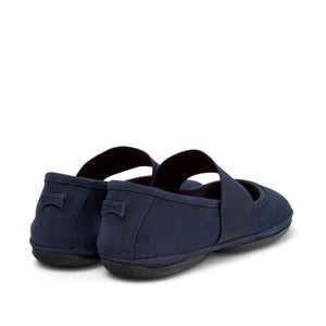 Camper Right Nina Blue Nubuck Leather Ballerinas for Women מוקסין קמפר לנשים כפכפי נשים