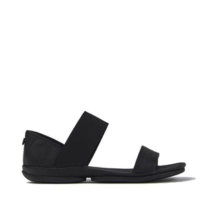 Camper Right Black Leather Women's Sandal סנדלי קמפר לנשים