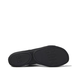Camper Right Black Leather Women's Sandal סנדלי קמפר לנשים