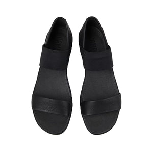 Camper Right Black Leather Women's Sandal סנדלי קמפר לנשים