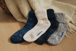 Birkenstock Cotton Twist Women Light Gray גרבי בירקנשטוק לנשים