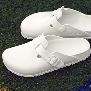 Birkenstock Boston EVA White כפכפי בירקנשטוק בוסטון לנשים