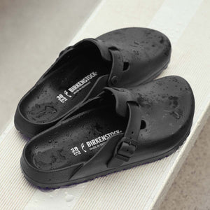 בירקנשטוק כפכפי נשים בוסטון Birkenstock Boston Eva Black Narrow