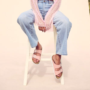 Birkenstock Arizona PAP Flex Platform Soft Pink כפכפי בירקנשטוק נשים