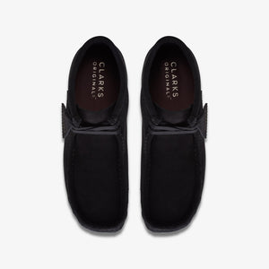 Clarks Wallabee Boot Black מגפי קלארקס לגברים