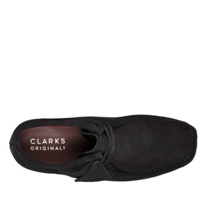 Clarks Wallabee Boot. Black Women מגפי נשים קלארקס