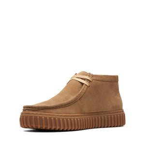 Clarks Torhill Hi Dark Sand men סניקרס קלארקס גברים