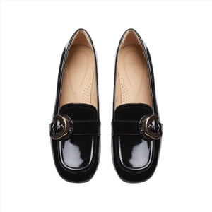 Clarks Daiss 30 Trim Black Pat נעלי עקב לנשים קלארקס