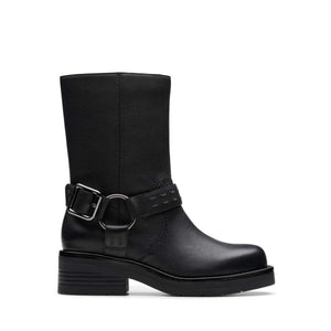 Clarks Rebelle Up Black מגפי קלארקס לנשים
