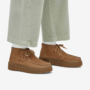 Clarks Torhill Moss Light Tan Nubuck נעלי קלארקס לנשים