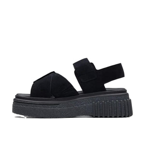 Clarks Evamar Wish Black Sde סנדלי קלארקס לנשים