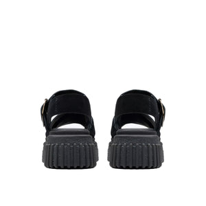 Clarks Evamar Wish Black Sde סנדלי קלארקס לנשים