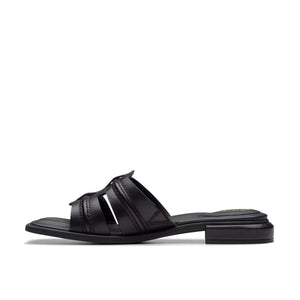 Clarks Ariany Mule Black Leather כפכפי נשים קלארקס