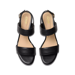 Clarks Ezoria Sling Black Interest נעלי עקב קלארקס