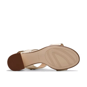 Clarks Ezoria Sling Cream Multi נעלי עקב קלארקס