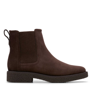 Clarks Nella Top Dark Brown Women מגפי קלארקס לנשים חום