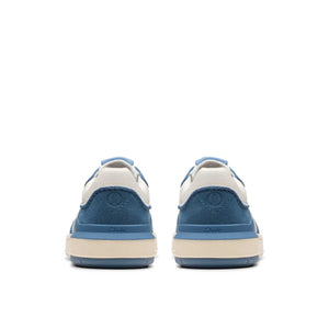 Clarks Men Courtlite2 Lo Blue Combi סניקרס קלארקס לגברים