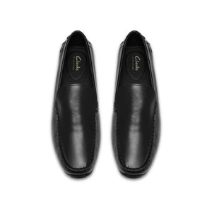 Clarks Corsley Plain Black מוקסין קלארקס לגברים