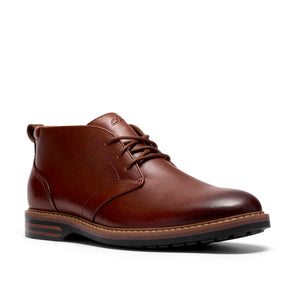 Clarks Aldwin2 Chukka Tan Leather Tan Leather מגפי גברים קלארקס