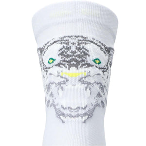 Asics Performance Run Crew Sock Unisex Blue Fade Jasper Green Citron גרבי אסיקס לריצה