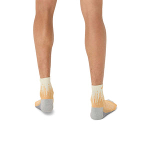 Asics Performance Run Quarter Sock Unisex Oyster White Sandstorm גרבי אסיקס לריצה