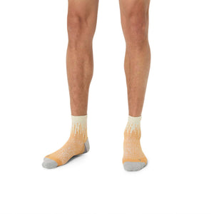 Asics Performance Run Quarter Sock Unisex Oyster White Sandstorm גרבי אסיקס לריצה