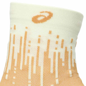 Asics Performance Run Quarter Sock Unisex Oyster White Sandstorm גרבי אסיקס לריצה