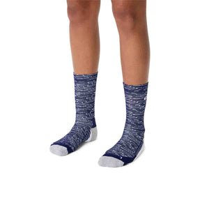 Asics Performance Run Sock Crew Indigo Blue גרבי אסיקס יוניסקס