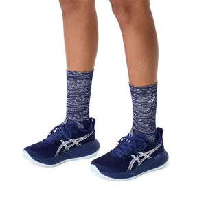 Asics Performance Run Sock Crew Indigo Blue גרבי אסיקס יוניסקס