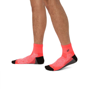 Asics Performance Run Quarter Sock Unisex Flash Red גרבי אסיקס לריצה