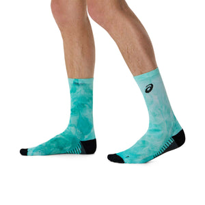 Asics Performance Run Crew Sock Wave Teal גרבי ריצה אסיקס