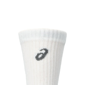 Asics 3 Pack Crew Sock Unisex - Brilliant White שלישיית גרבי אסיקס