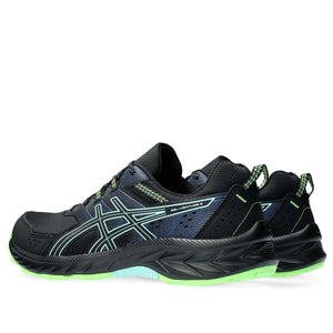 Asics Gel Venture 9 Men Black Illuminate Mint סניקרס ג'ל ונטור 9 לגברים