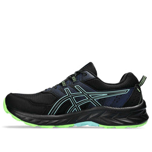 Asics Gel Venture 9 Men Black Illuminate Mint סניקרס ג'ל ונטור 9 לגברים