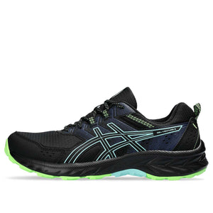 Asics Gel Venture 9 Men Black Illuminate Mint סניקרס ג'ל ונטור 9 לגברים