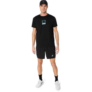 Asics Court Core Graphic Cap Unisex Performance Black Unisex כובע טניס אסיקס