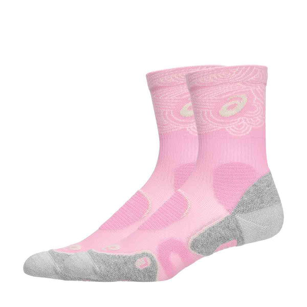 Asics Seasonal Court+ Tennis Crew Sock Unisex Bubblegum גרבי טניס יוניסקס