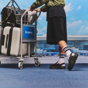 Dr. Martens ZebZag Mule Black כפכפי ד"ר מרטינס יוניסקס